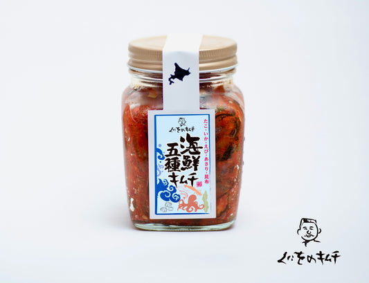 「新商品」くにをの海鮮五種キムチ 250g 「6月下旬以降発送予定」